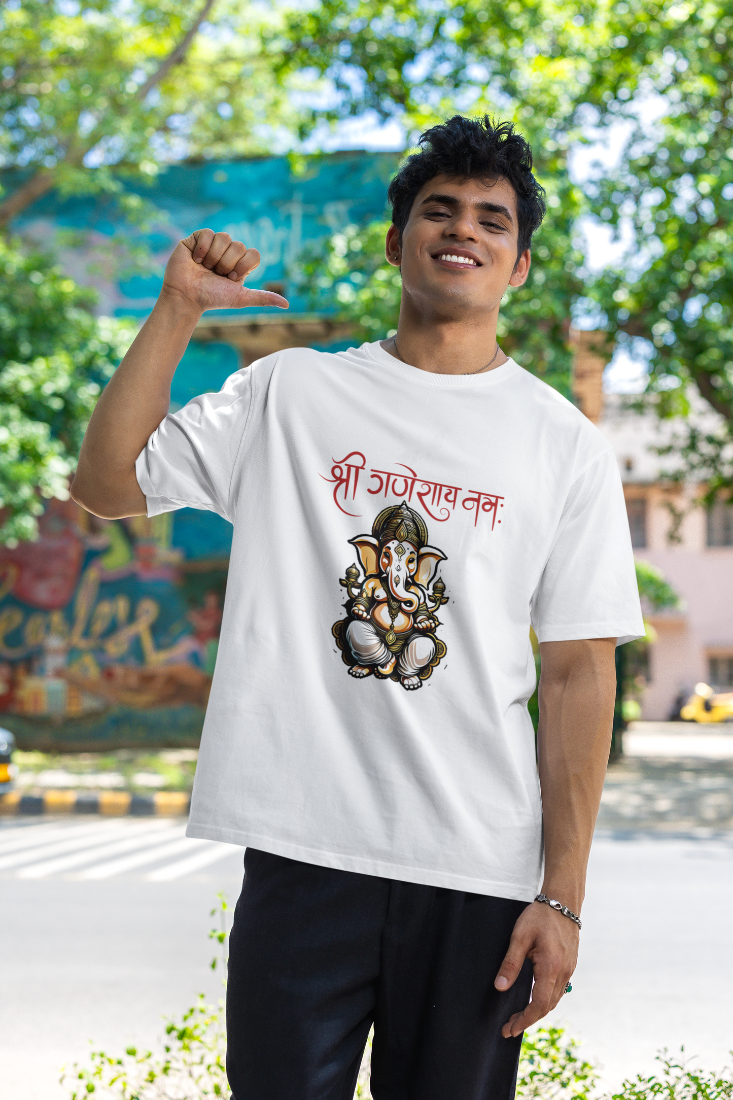 Unisex - Mangalmurti 🕉️✨ (White Only)