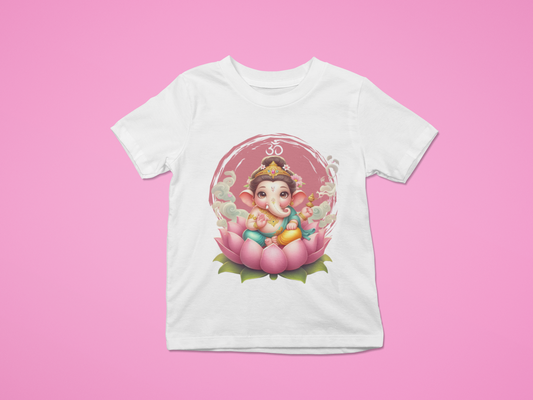 Cute Baby Ganesha (Pink)