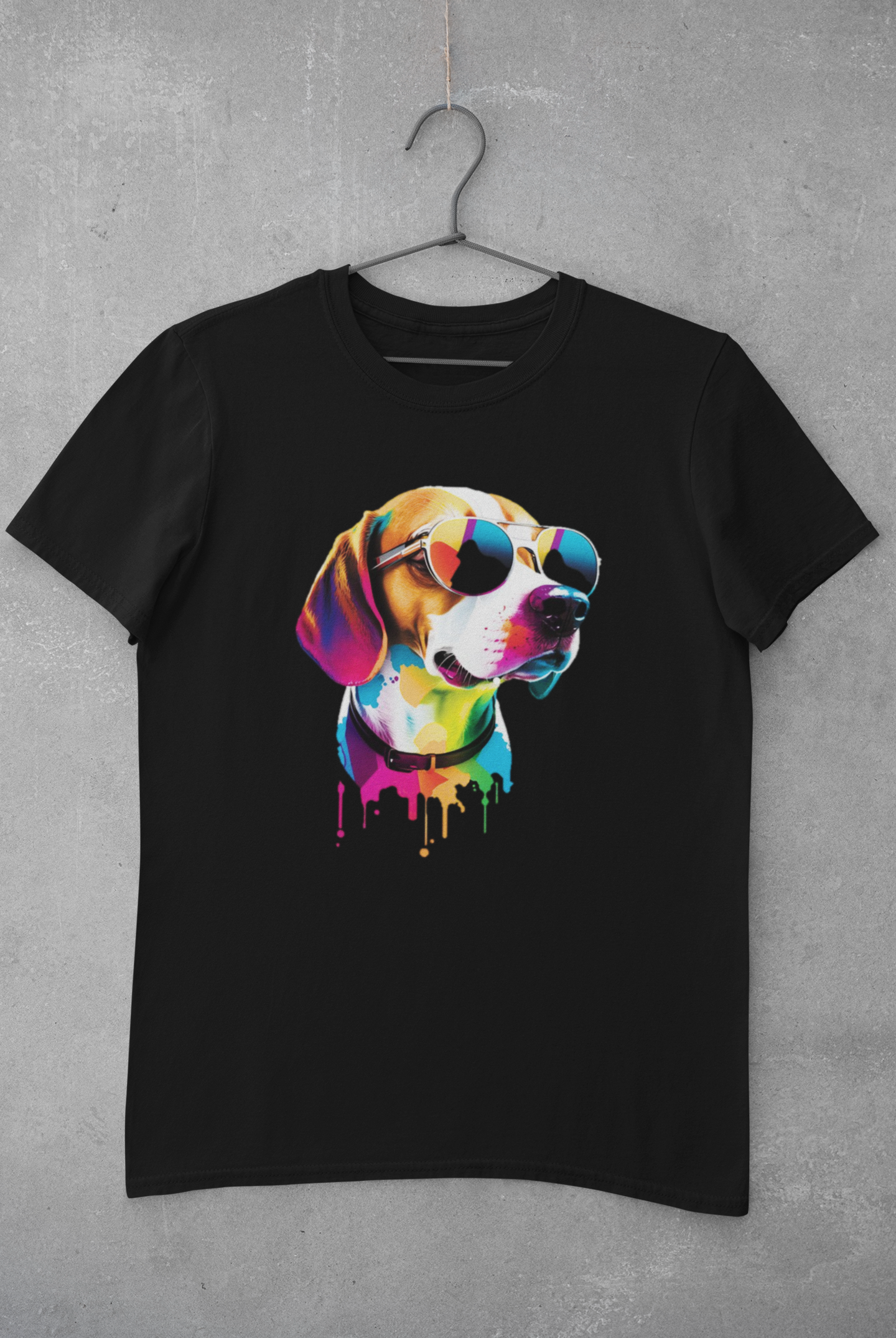 Unisex - doggo rocking some stylish shades! 🐶🌈🕶️