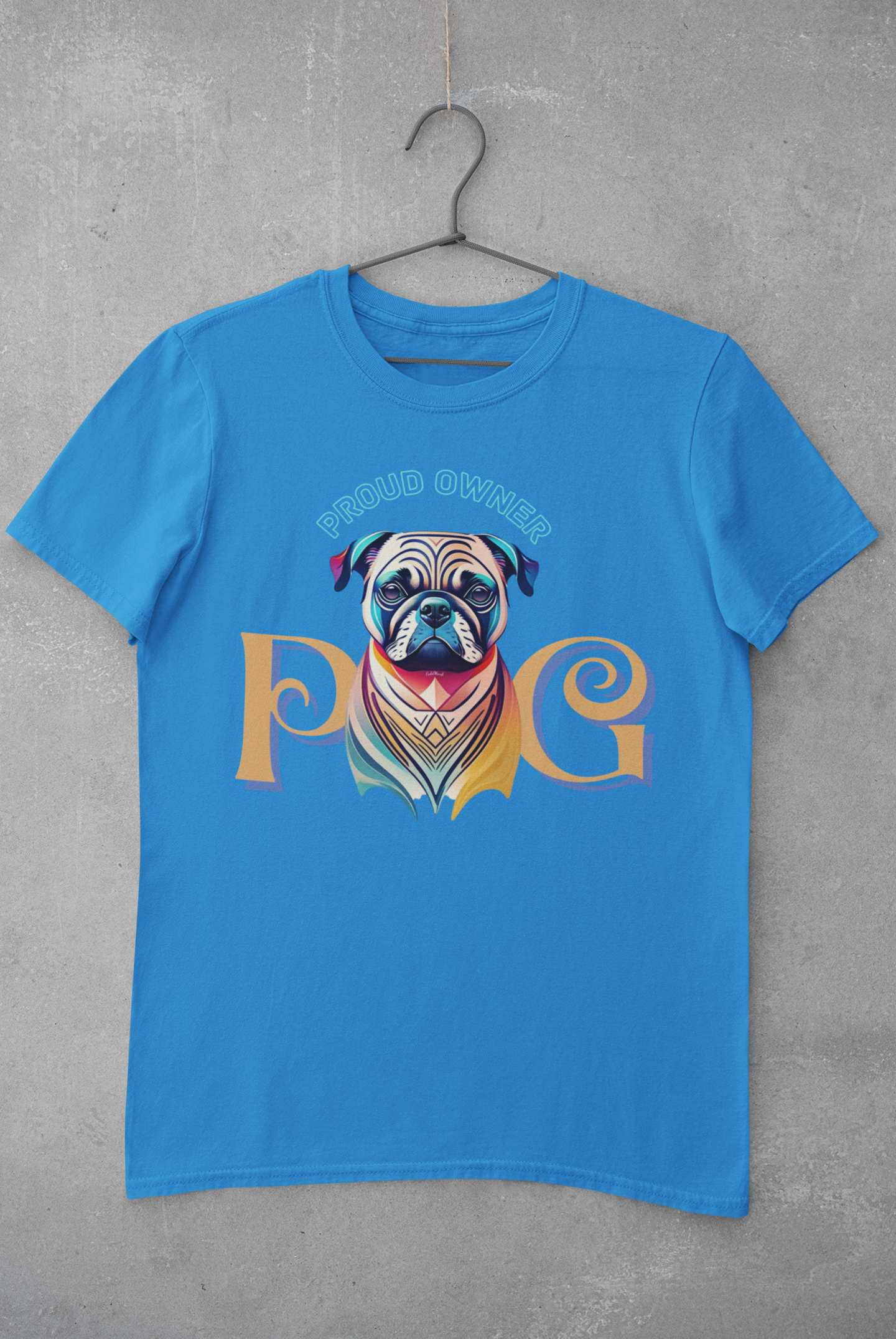 Unisex - 🌈🐶 Charming pug 🐾