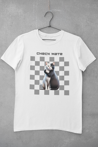 Unisex - ♟️🐾 Sophisticated and Whimsical: Cats Playing Chess 🌓♟️