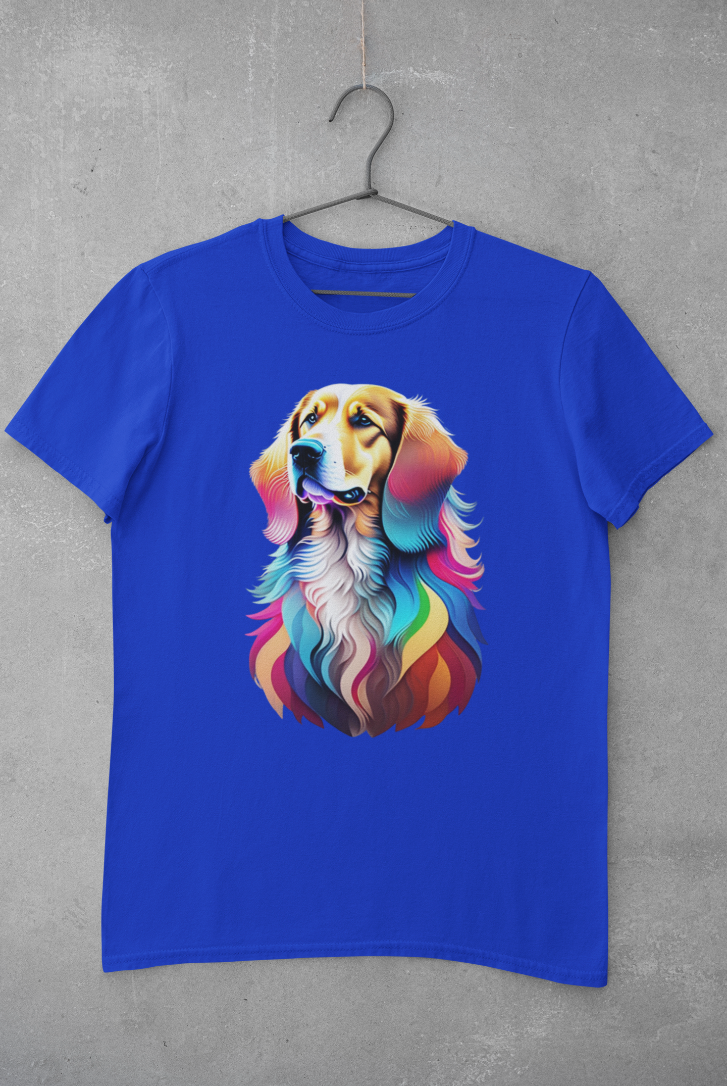 Unisex - 🌈🐶 Lively and Loving: Colorful Labrador 🐾🎨