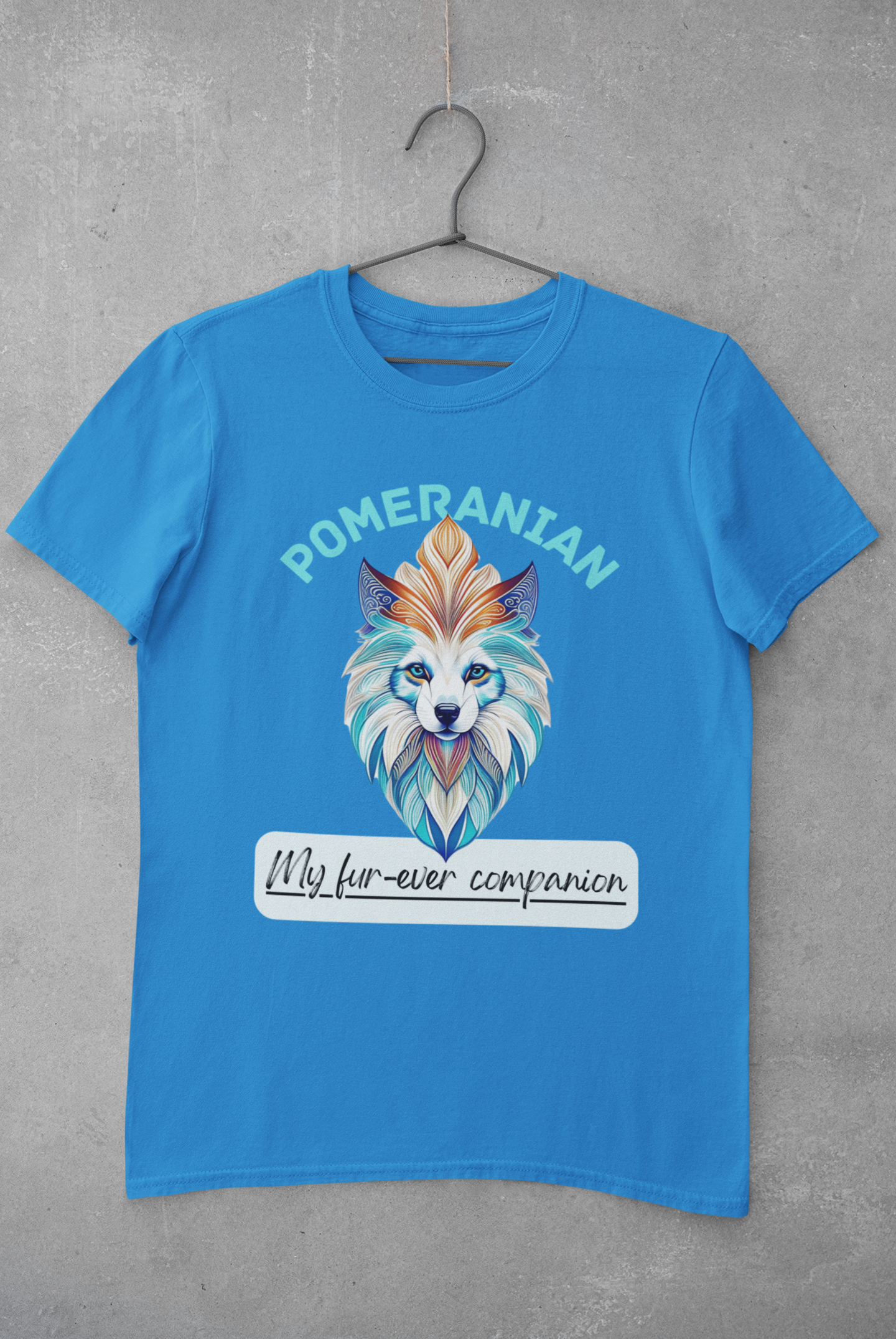 Unisex - 🌈🐶 Delightful Pomeranian 🐾🎨