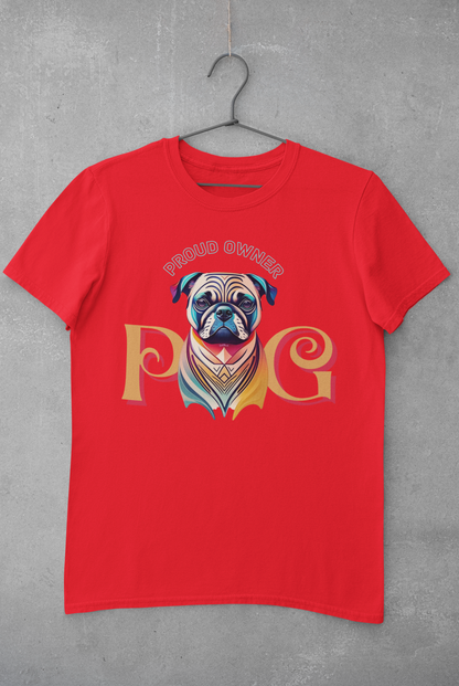 Unisex - 🌈🐶 Charming pug 🐾