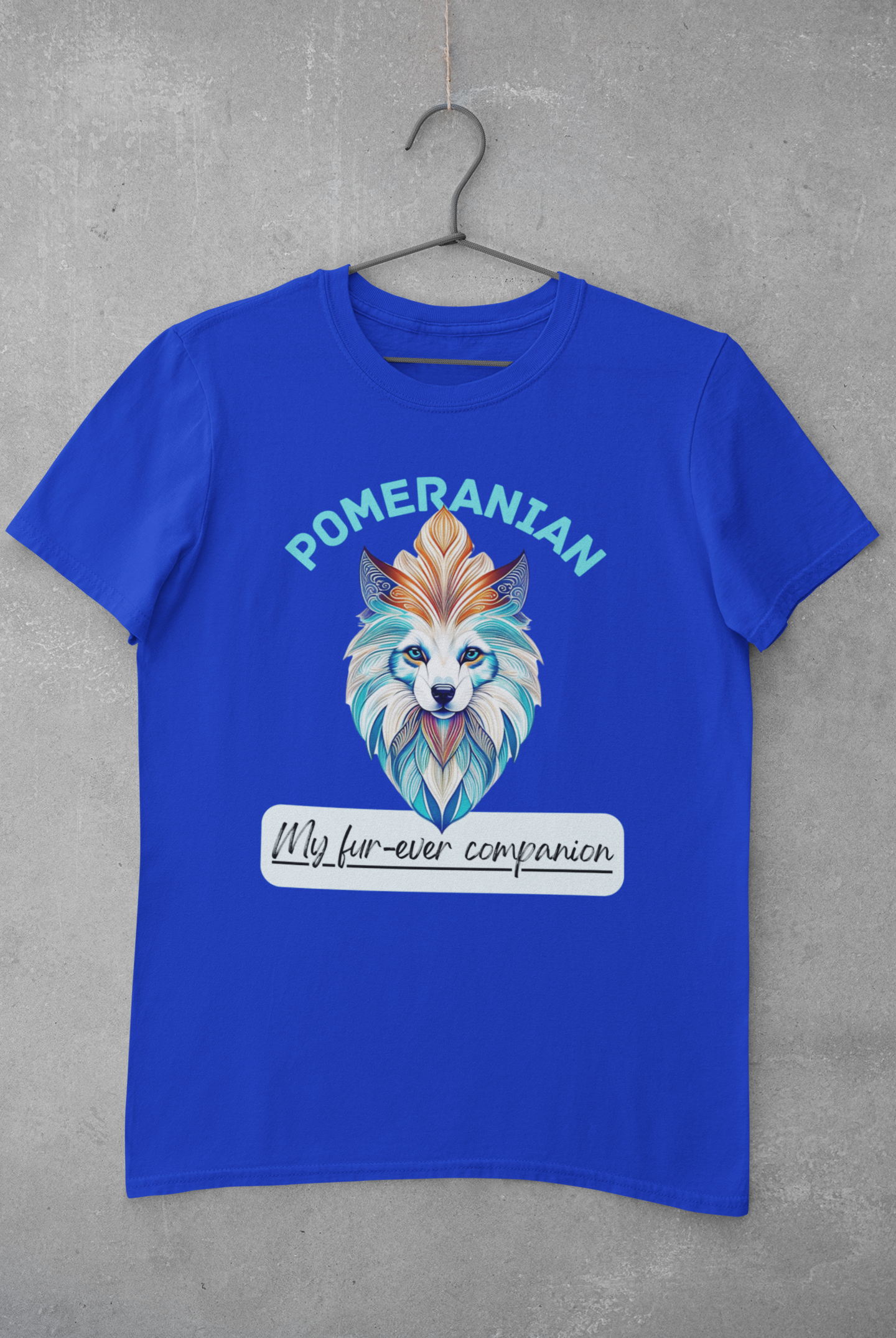 Unisex - 🌈🐶 Delightful Pomeranian 🐾🎨