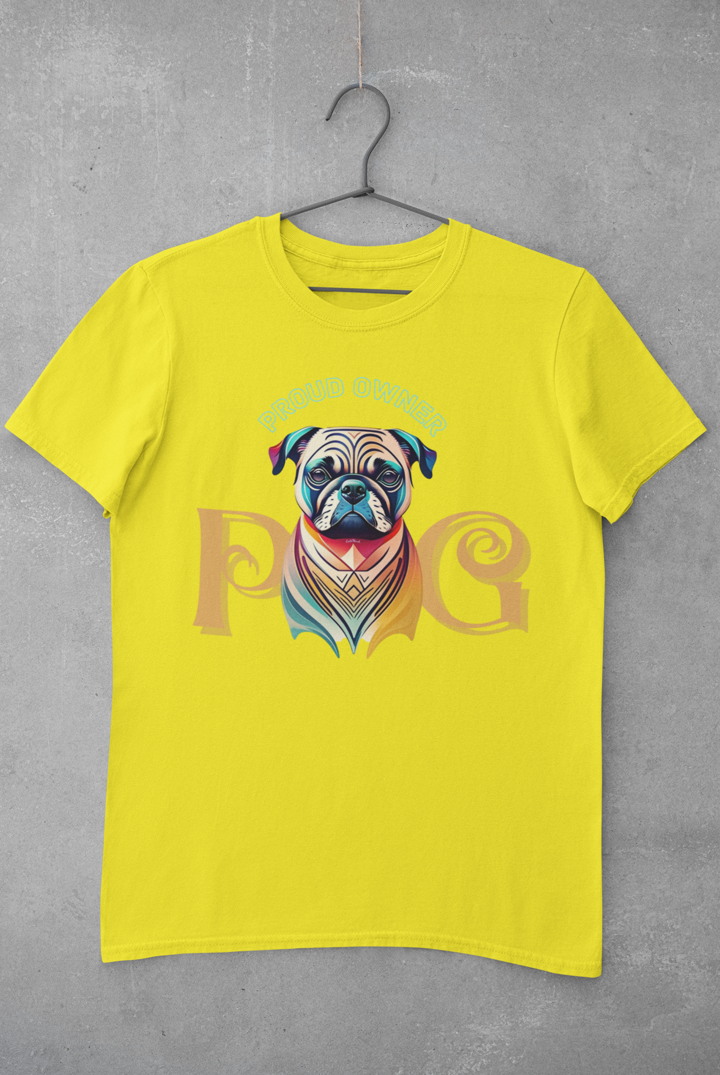 Unisex - 🌈🐶 Charming pug 🐾