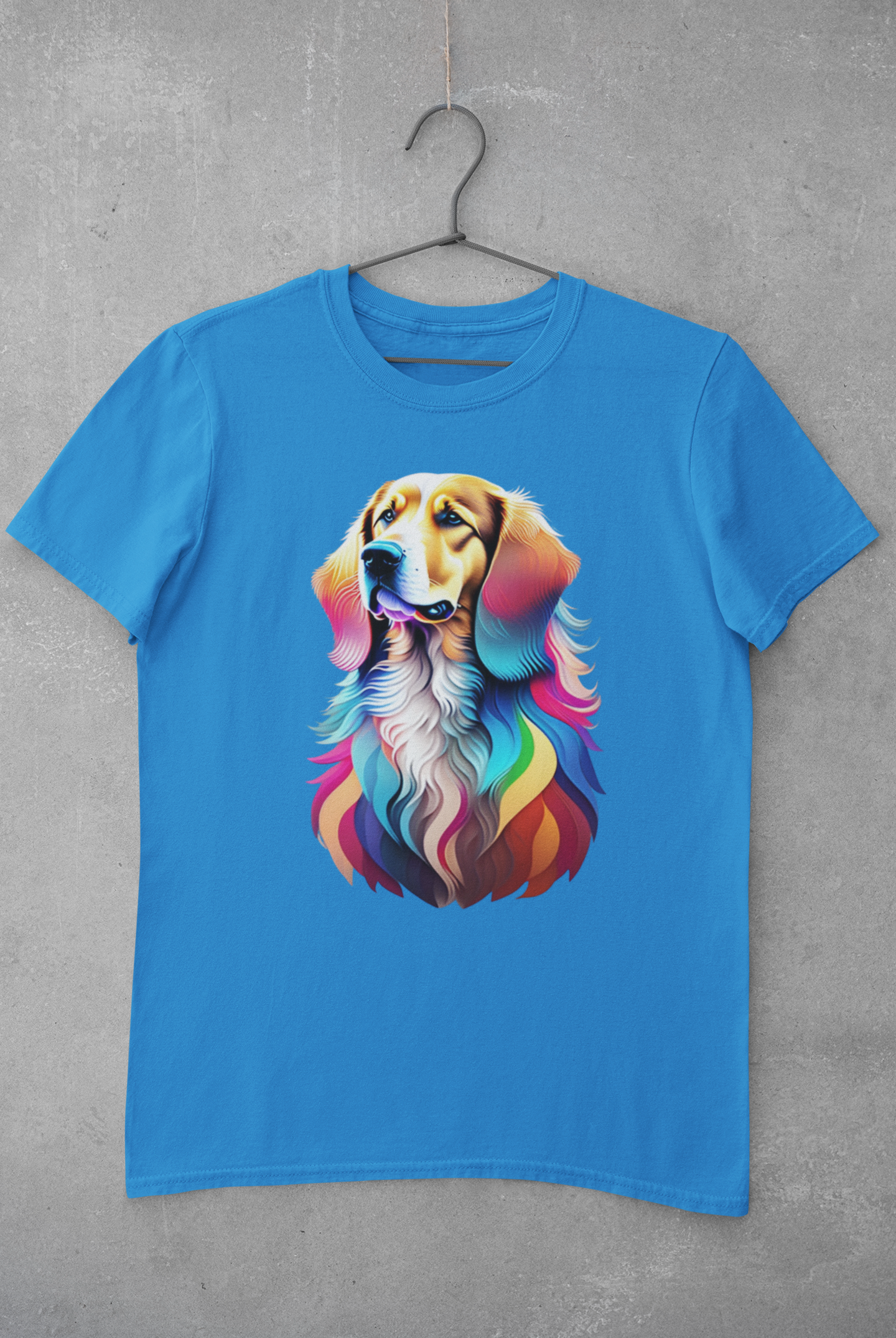 Unisex - 🌈🐶 Lively and Loving: Colorful Labrador 🐾🎨