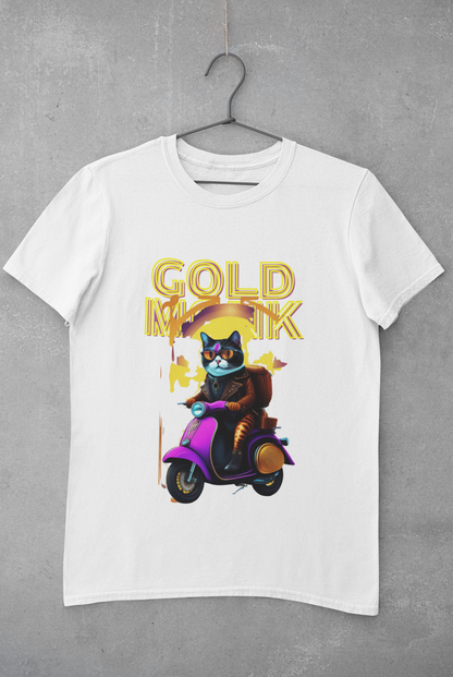 Unisex - 🛵🐱 Cat Cruisin' in Style 🐾🚲