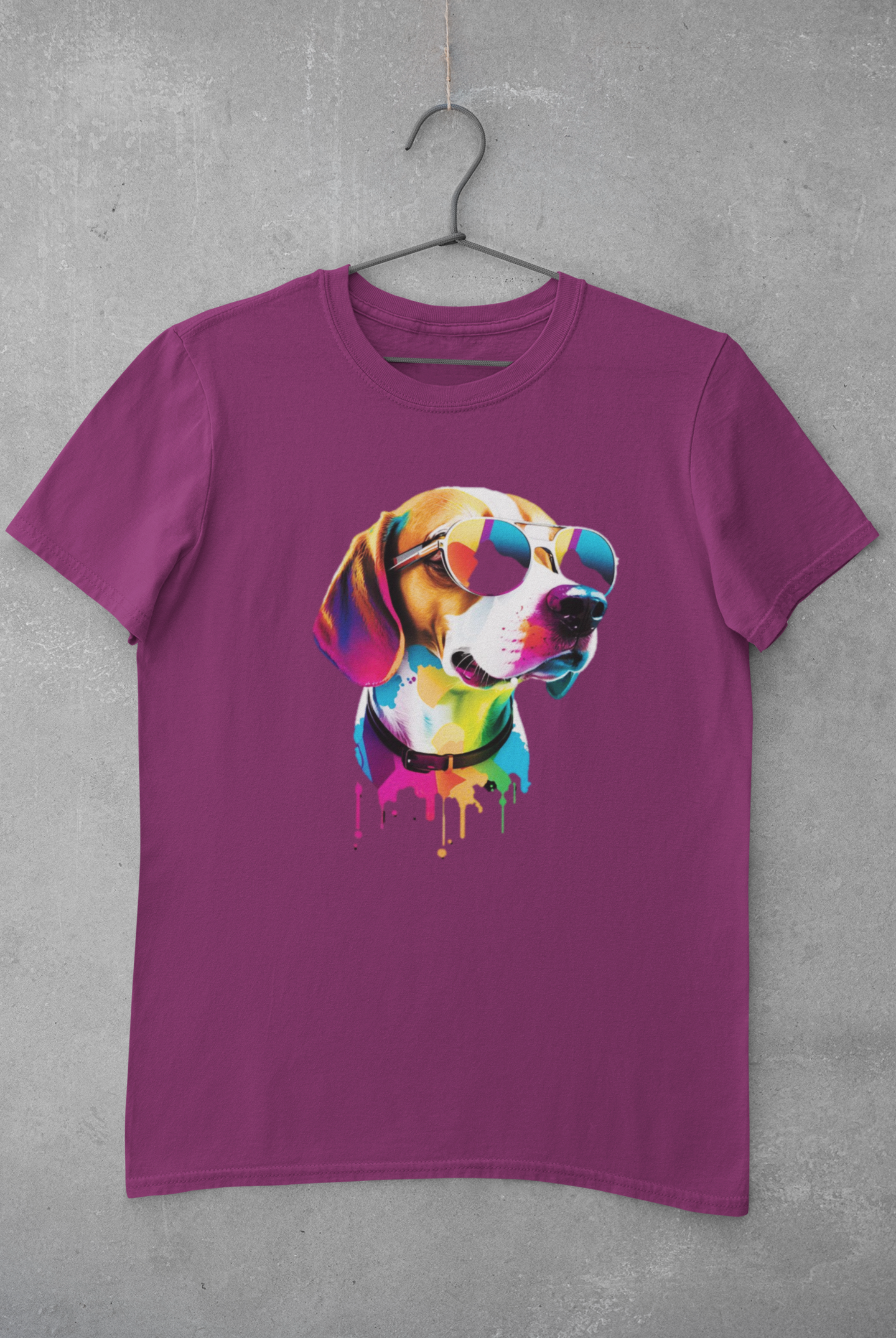 Unisex - doggo rocking some stylish shades! 🐶🌈🕶️