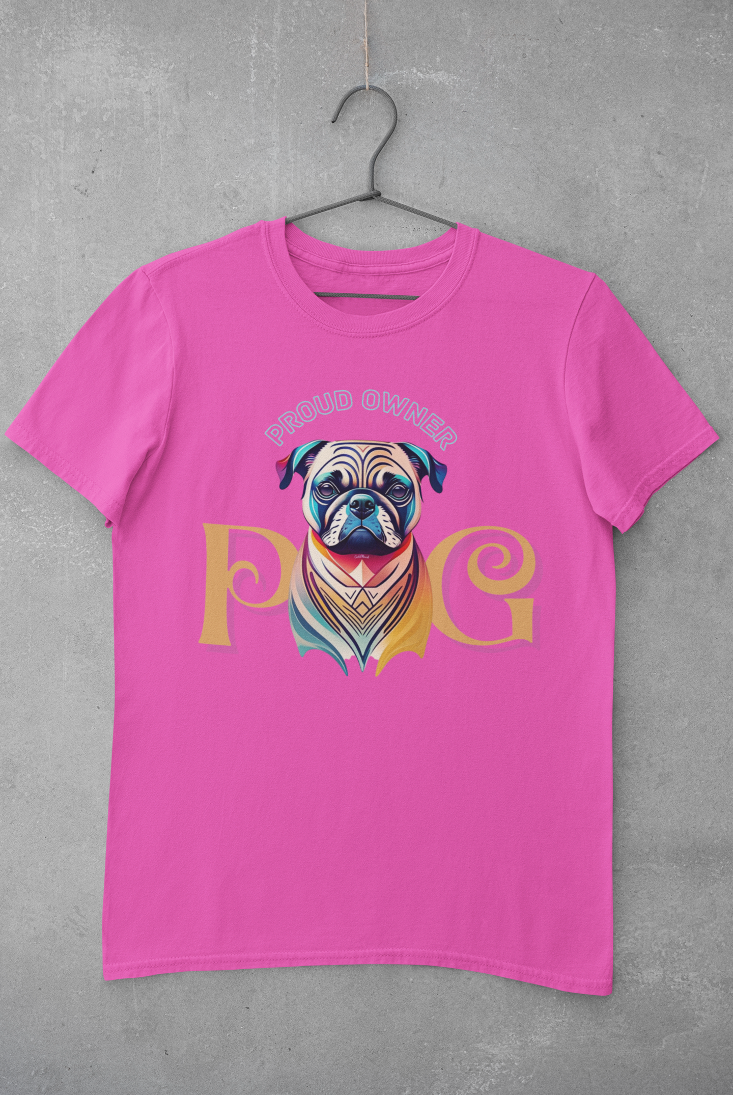 Unisex - 🌈🐶 Charming pug 🐾