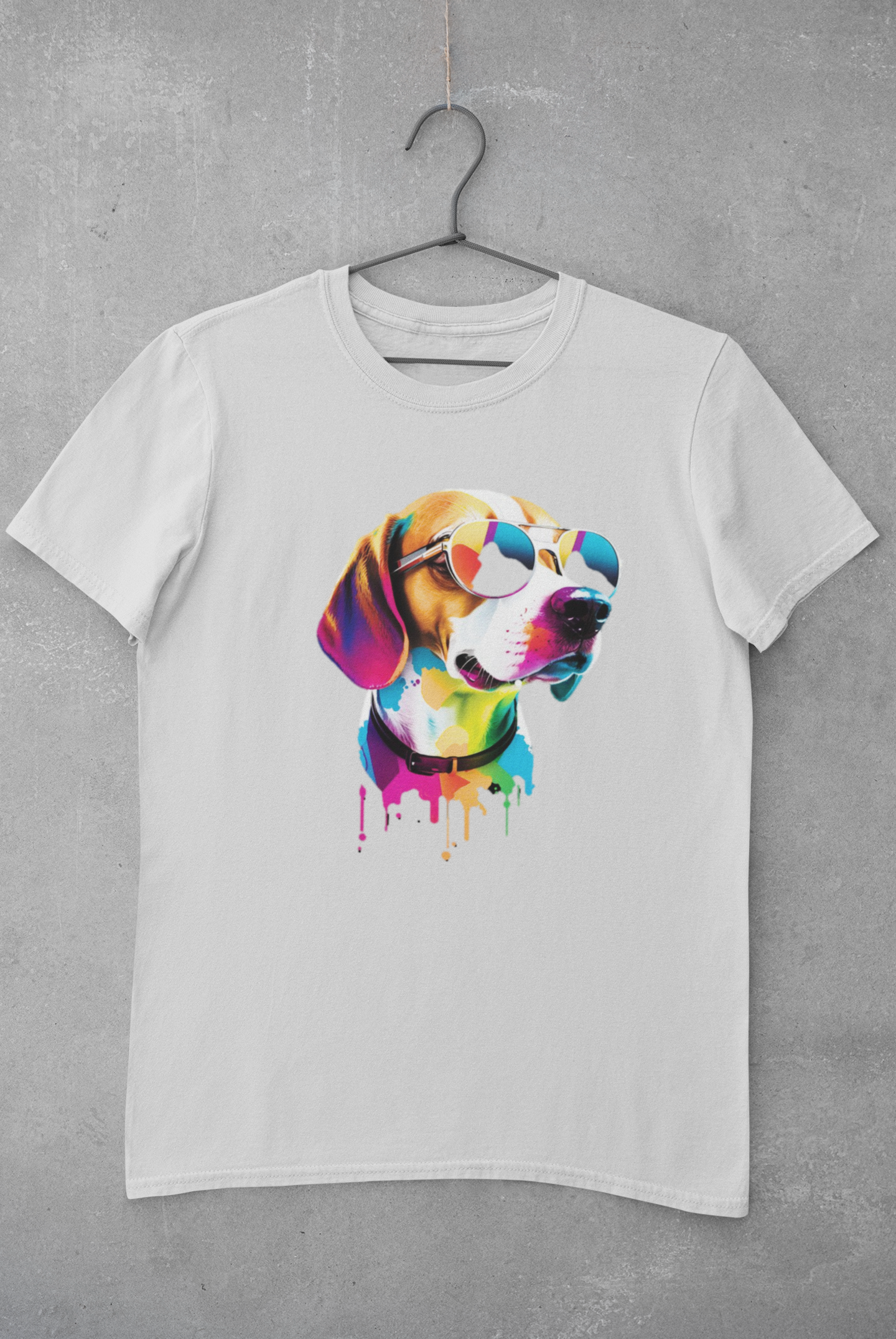 Unisex - doggo rocking some stylish shades! 🐶🌈🕶️