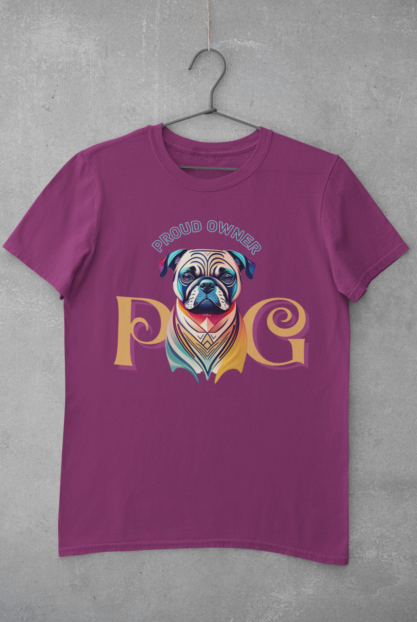 Unisex - 🌈🐶 Charming pug 🐾