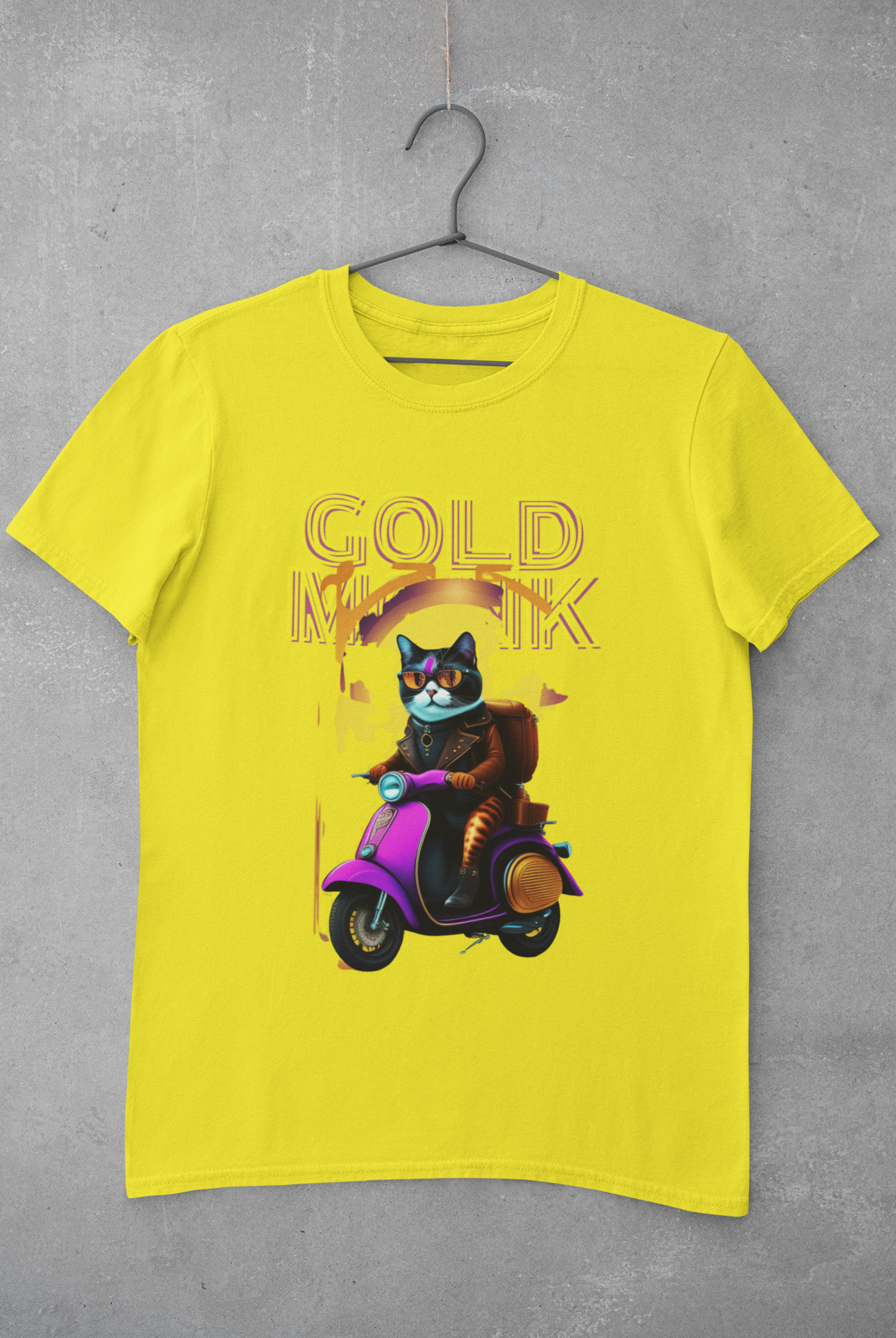 Unisex - 🛵🐱 Cat Cruisin' in Style 🐾🚲