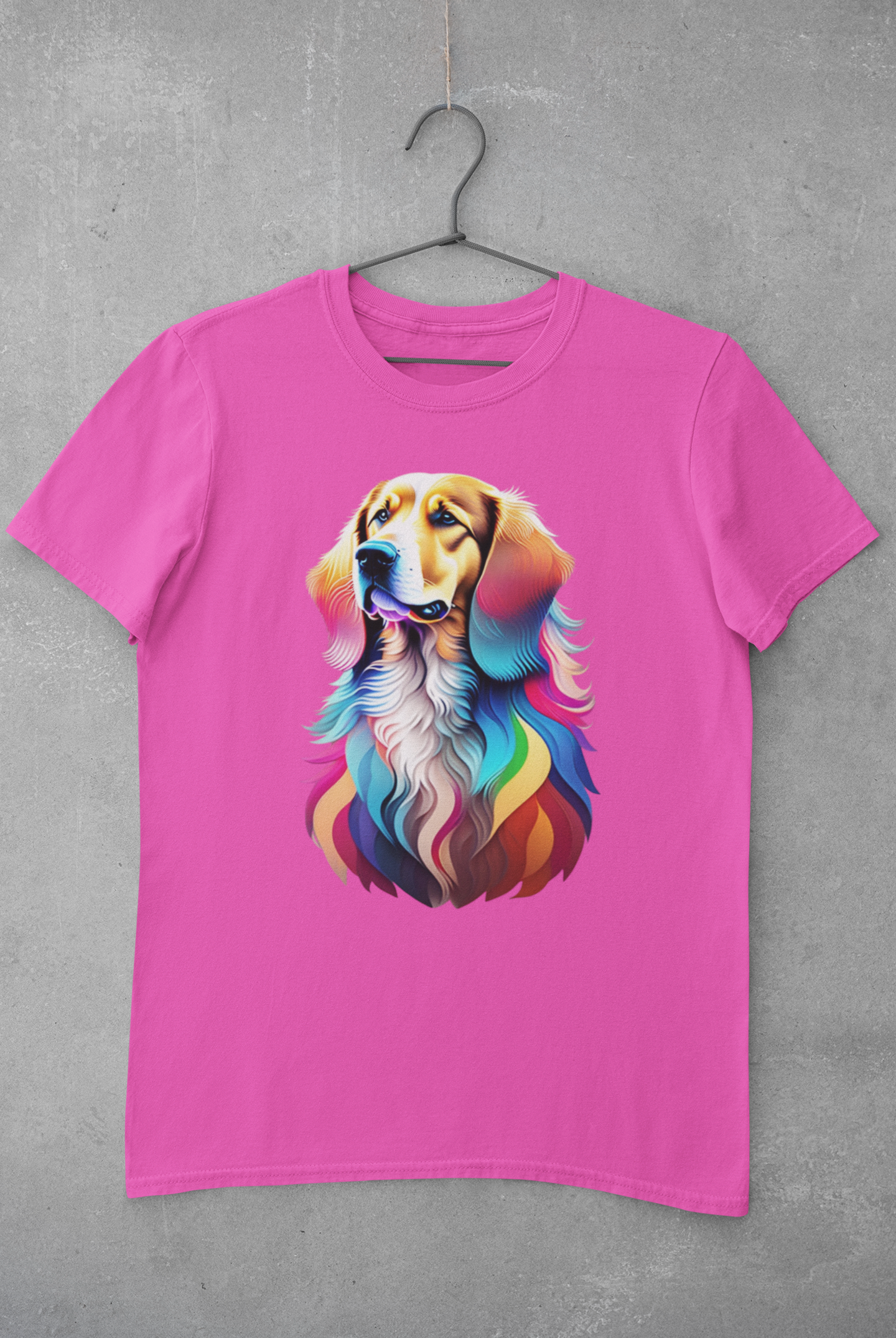 Unisex - 🌈🐶 Lively and Loving: Colorful Labrador 🐾🎨