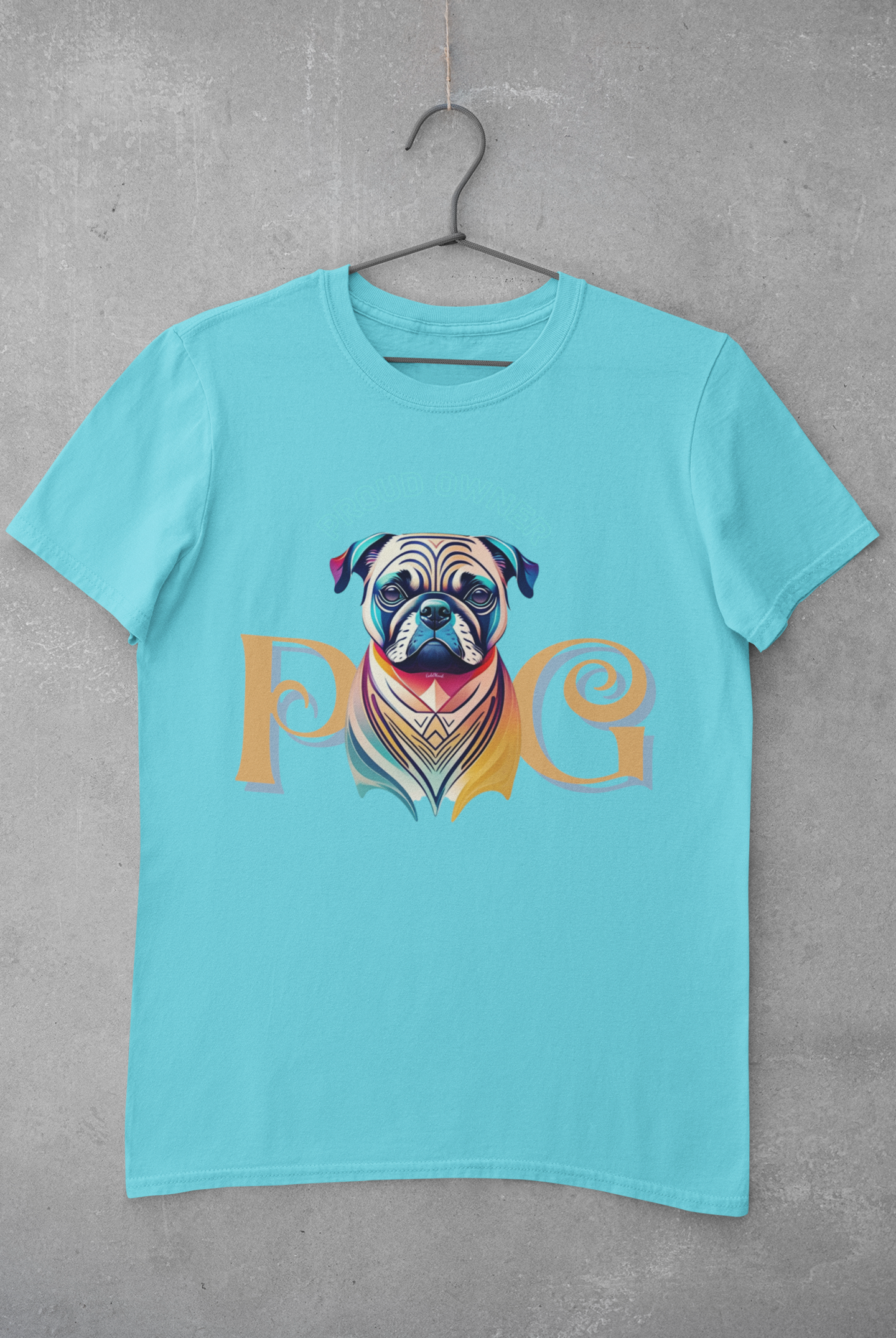 Unisex - 🌈🐶 Charming pug 🐾