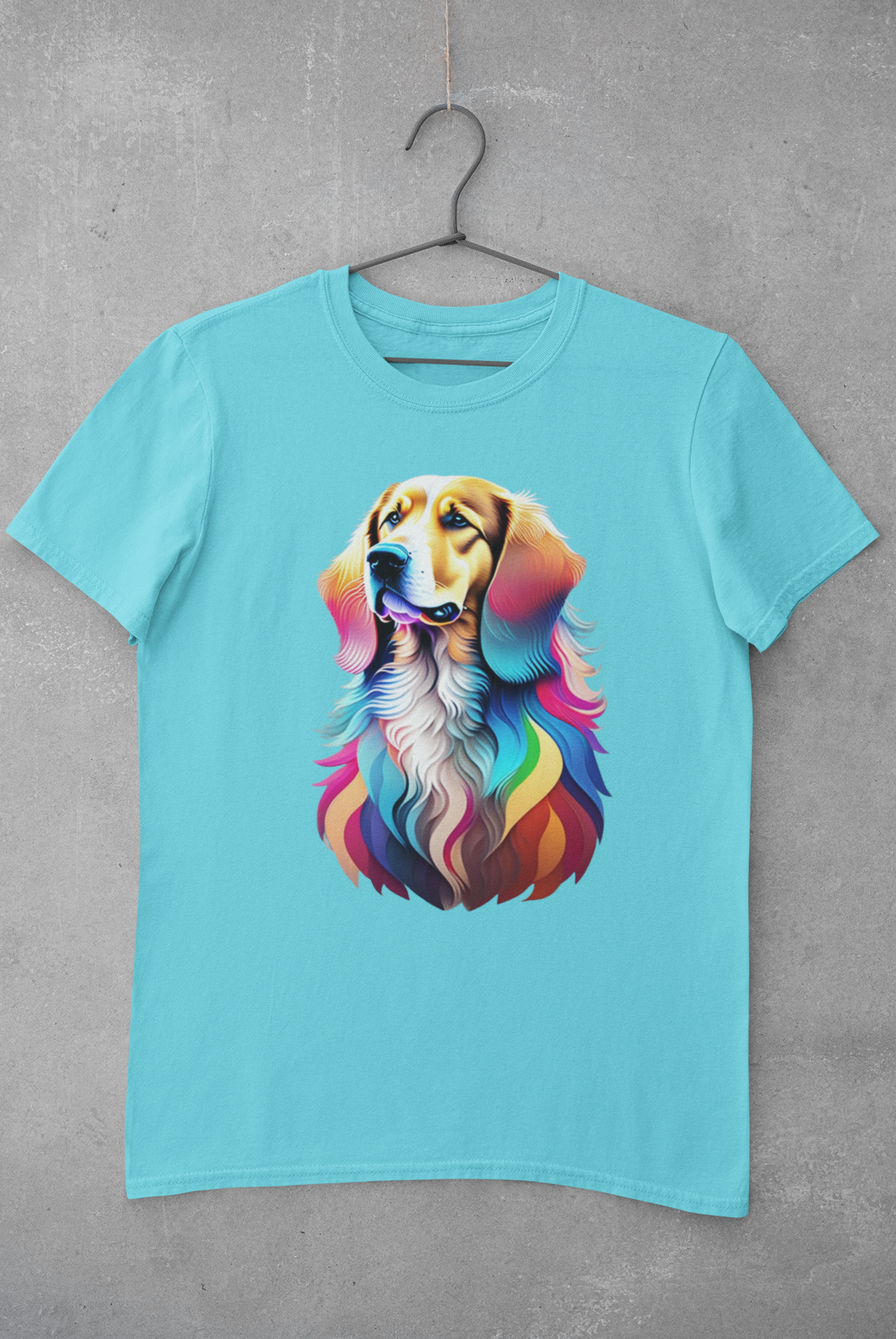 Unisex - 🌈🐶 Lively and Loving: Colorful Labrador 🐾🎨