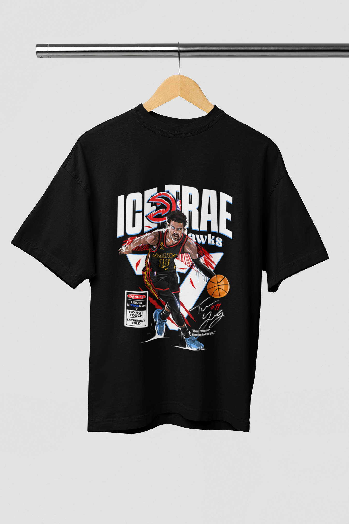 Unisex -Trae Young Ice in Veins 🏀❄️